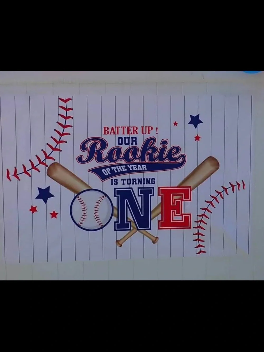 Rookie of the Year First Birthday Decorations